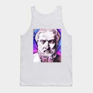 Herodotus pink Portrait | Herodotus Artwork 8 Tank Top